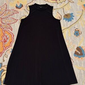 Tiana B. Classic Black  Mock-neck Tunic